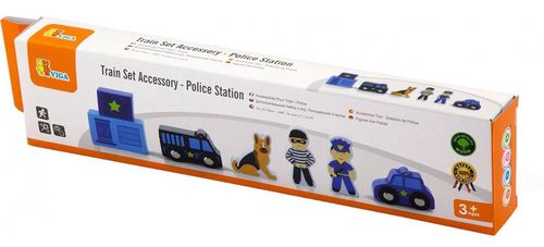 купить Игрушка Viga 50814 Train Set Accessory -Police Station в Кишинёве 