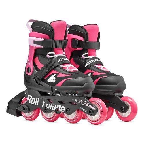 cumpără Role Rollerblade 86B0751550NJ02 Microblade Combo, 33-36.5, Nero/Rosa în Chișinău 