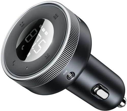 купить Зарядное устройство для автомобиля Baseus CCLH-01 Wireless MP3 Charger Enjoy, Black в Кишинёве 