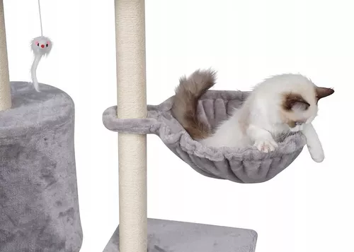 cumpără Centru de joc pentru pisici Jumi CD-264960 Gri/alb în Chișinău 