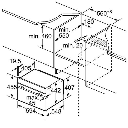 cumpără Cuptor electric încorporabil Bosch CMG7761B1 în Chișinău 