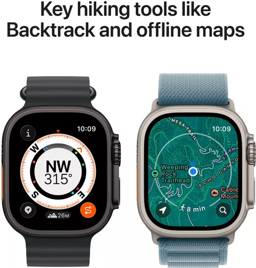 купить Смарт часы Apple Watch Ultra 3 GPS + Cellular 49mm Natural Titanium Case with Natural Titanium Milanese Loop - Small MEWW4QI/A в Кишинёве 