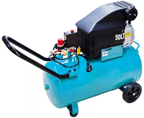 cumpără Compresor Hammer 44879 Compresor aer 50L, 1800W, 8 bar, 206L/min + Set pneumatic 5 elemente în Chișinău 