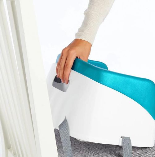 cumpără Scaun de masă Bright Starts 11786 Booster Ingenuity Toddler SmartClean Peacock Blue în Chișinău 