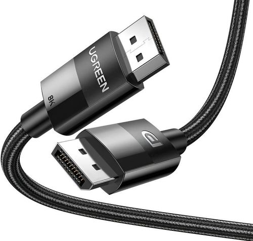cumpără Cablu telefon mobil Ugreen 80391 Cable DisplayPort 1.4 to DisplayPort 1.4 8K 60Hz, 1.5m, Black, DP114 în Chișinău 