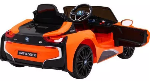 cumpără Mașină electrică pentru copii Kids car 8010263-2R_Orange BMW i8, 12V7AH, scaune din piele în Chișinău 
