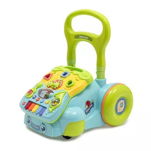 купить Ходунок Baby Mix 53214 ходунок-толкатель синий музыкальный в Кишинёве 