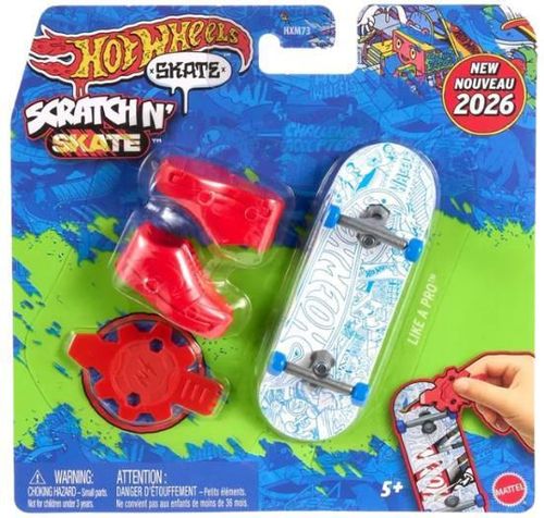 cumpără Mașină Hot Wheels HXM73 Fingerboard Scratch N’ Skate (în asort.) în Chișinău 