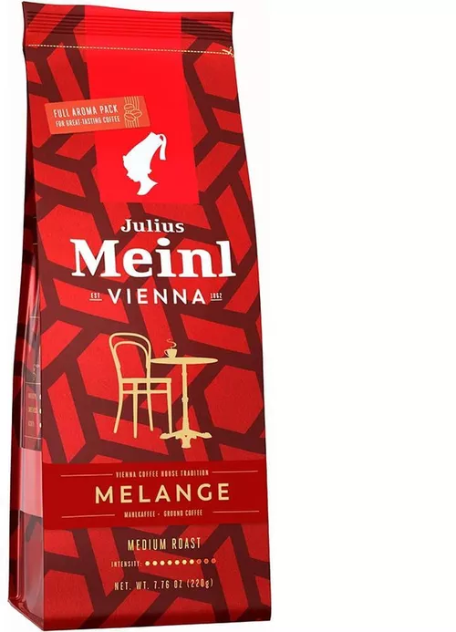 cumpără Cafea Julius Meinl Set cafea Vienna Melange macinata 220gr + Cana Medium Red în Chișinău 