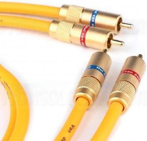 купить Кабель для AV Van den Hul The D-102 III 3T Hybrid 1.2m RCA-RCA pair в Кишинёве 