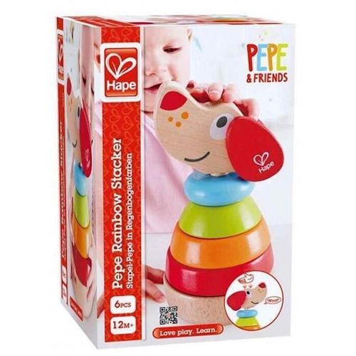 купить Игрушка Hape E0448 Piramida Cățelul в Кишинёве 