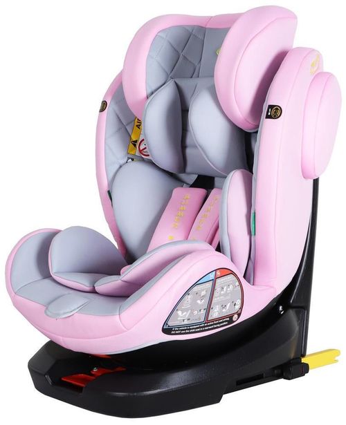 купить Автокресло Summer Baby Faro I-Size (4572) Grey/Pink в Кишинёве 