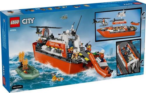 купить Конструктор Lego 60504 Coast Guard Rescue Boat & Helicopter в Кишинёве 