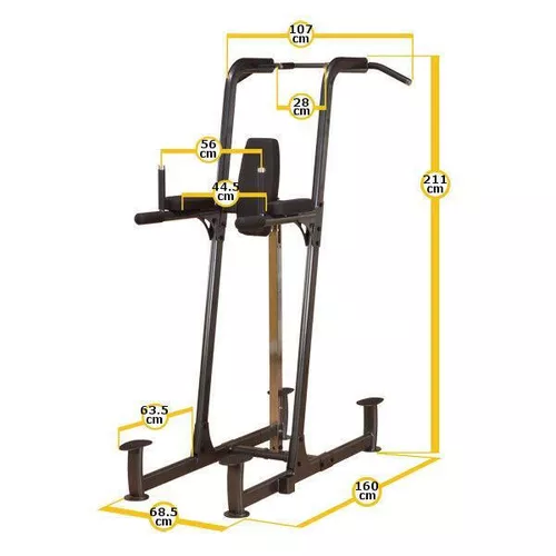 купить Турник inSPORTline 9660 Aparat Body-Solid FCD Power Tower IN18374 (box1,2) в Кишинёве 