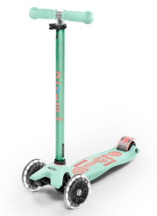 купить Самокат Micro MMD144 Maxi Deluxe LED Mint в Кишинёве 
