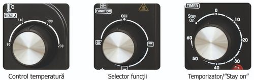 cumpără Mini cuptor electric Albatros A45B2 Black în Chișinău 