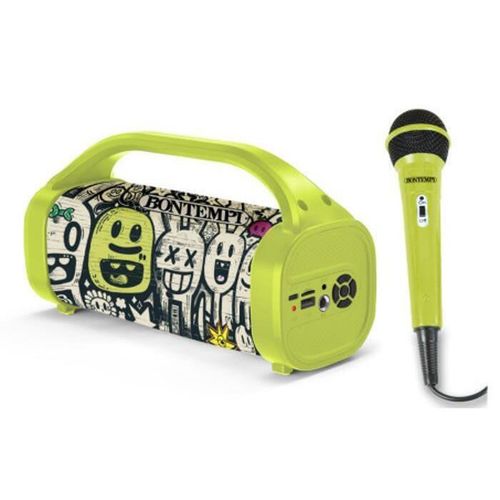cumpără Jucărie muzicală Bontempi 490230 Беспроводная колонка с микрофоном и подсветкой în Chișinău 