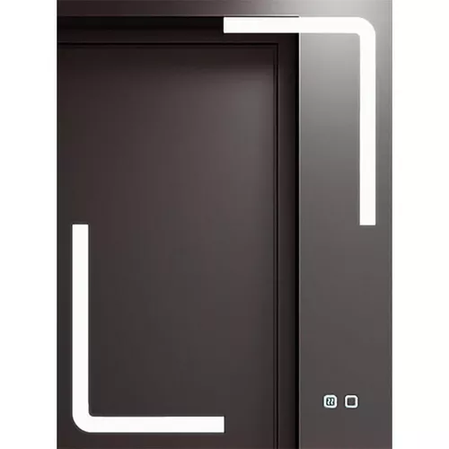 купить Зеркало для ванной Bayro Edge 600x800 LED touch c подогревом в Кишинёве 