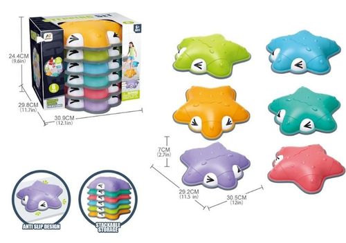 купить Игровой комплекс для детей inSPORTline SL-00014115 Joc de echilibru Stele (6buc.) STS06 Starfish 31275-1 в Кишинёве 