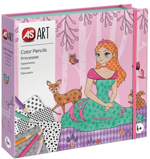 купить Набор для творчества As Kids 1038-21054 As Art Jocul Creioane Colorate Printese в Кишинёве 
