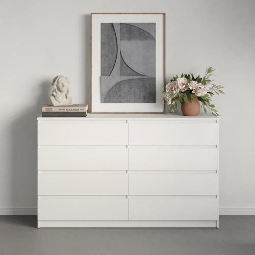 купить Комод MebelStar NEO 8S 160x43x98 White (MBS-1101) в Кишинёве 