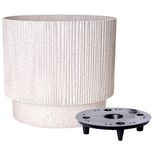 cumpără Ghiveci pentru flori Aleana 128027 Oslo cu insertie d12cm, white rose în Chișinău 