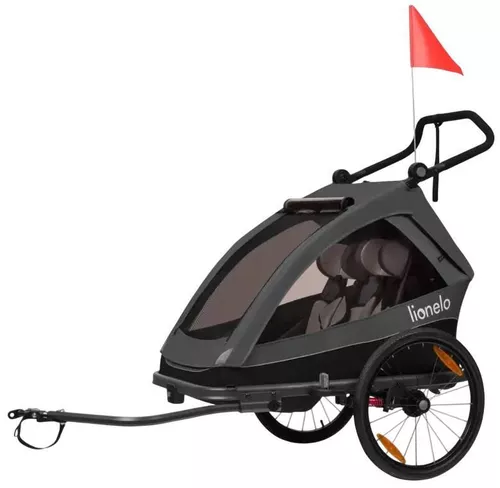 cumpără Vehicul pentru copii Lionelo Remorca Cama Grey Graphite în Chișinău 