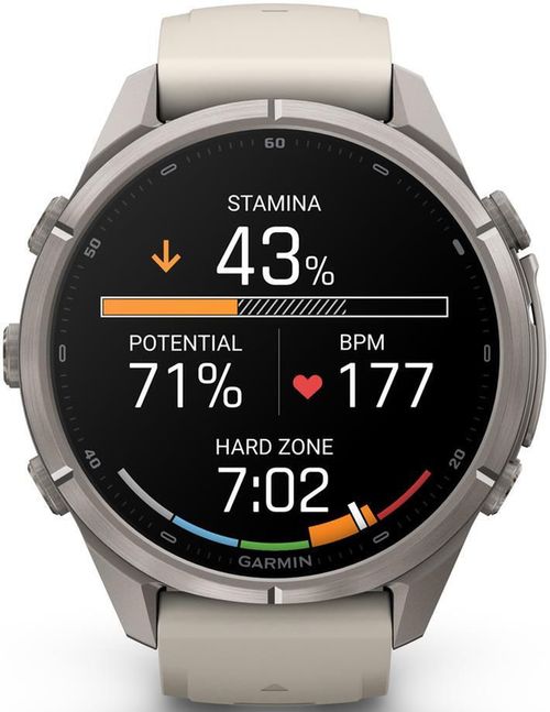 купить Смарт часы Garmin Fenix 9 Pro, 43mm,Ti, FogGry/DkSdsn band (010-04335-86) в Кишинёве 