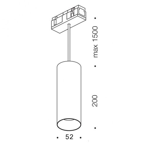 cumpără Lampa IN_LINE TUB M 06.0521.19.940.BK în Chișinău 