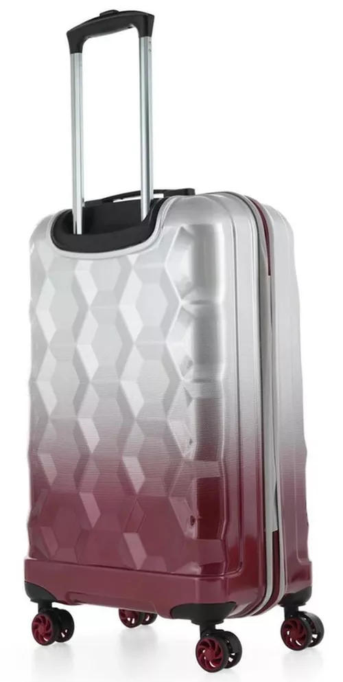 купить Чемодан CCS 5226 Set Grey/Burgundy в Кишинёве 