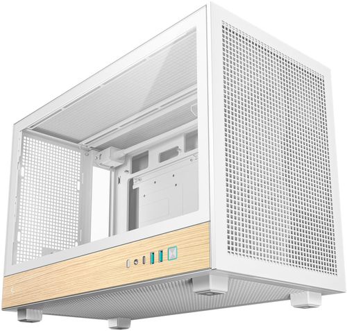купить Корпус для ПК Deepcool CH260 WOOD WH в Кишинёве 