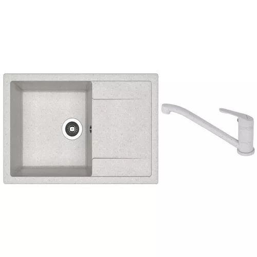 купить Мойка кухонная со смесителем Dr.Gans Techno 760 + SanDonna F 1066 gri в Кишинёве 