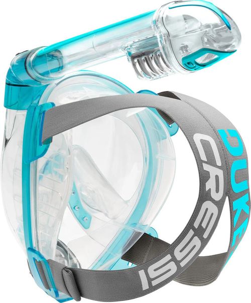 cumpără Accesoriu pentru înot Cressi-Sub Masca inot DUKE DRY FULL FACE MASK clear/aquamarine S/M (XDT000025) în Chișinău 