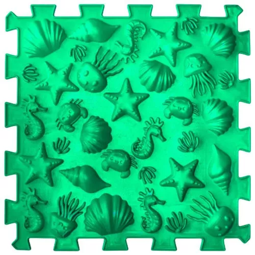 cumpără Covoraș de joacă Ortek 09688 Коврик-пазл массажный 26х26 cm Sea în Chișinău 