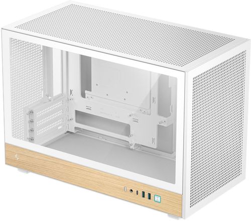 купить Корпус для ПК Deepcool CH260 WOOD WH в Кишинёве 