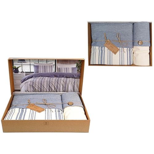 cumpără Textile de casă Promstore 53378.2 Lenjerie de pat Euro 2 NH Asya Blue, in în Chișinău 