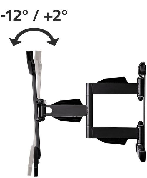 cumpără Suport TV de perete Hama 118619 TV Wall Bracket, 3 Stars, 165 cm (65"), black în Chișinău 