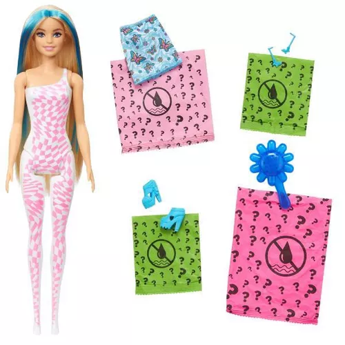 купить Кукла Barbie HRK06 Color Reveal тема 1960-х годов в Кишинёве 