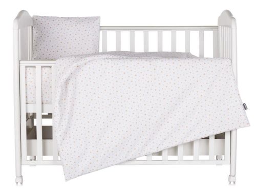 cumpără Lenjerie de pat pentru copii Chipolino SPCET502601 Постель 5ед Beige Stars în Chișinău 