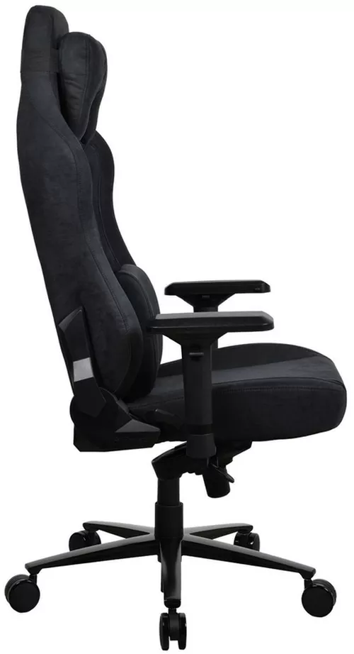 cumpără Fotoliu de birou Arozzi Vernazza XL SuperSoft Fabric, Pure Black în Chișinău 