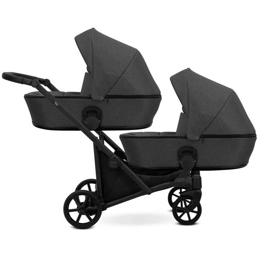 cumpără Сărucior pentru copii Kunert Carucior pentru gemeni Brav Duo BD-02 Graphite în Chișinău 