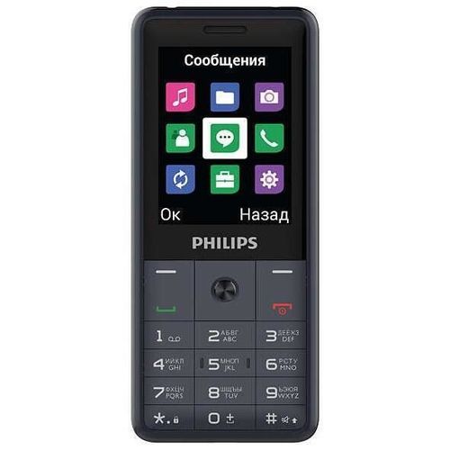 купить Телефон мобильный Philips E169 Dark Grey в Кишинёве 