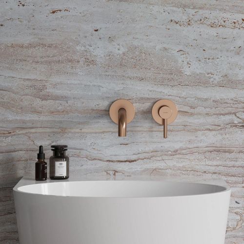купить Смеситель для умывальника Omnires Baterie Y (Lavoar din perete 19-21cm) Brushed Copper Y1215HLCPB в Кишинёве 