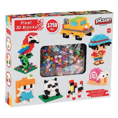 cumpără Set de construcție Pilsan 03616 3D Pixel, 1750elem în Chișinău 