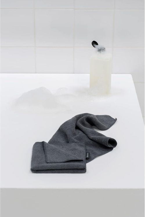cumpără Accesoriu pentru curățenie Brabantia 11 80 29 Microfibe Dish Cloths Brabantia, Dark Grey, 2 Pieces în Chișinău 