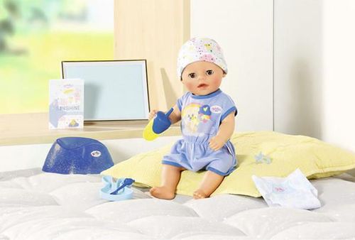 купить Кукла Zapf 827338 интерактивная BABY born Малыш 36см Soft touch. c аксессуарами в Кишинёве 