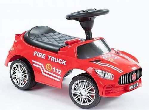 купить Толокар Baby Mix UR-BEJ919 Машина детская с ручкой Пожарная в Кишинёве 
