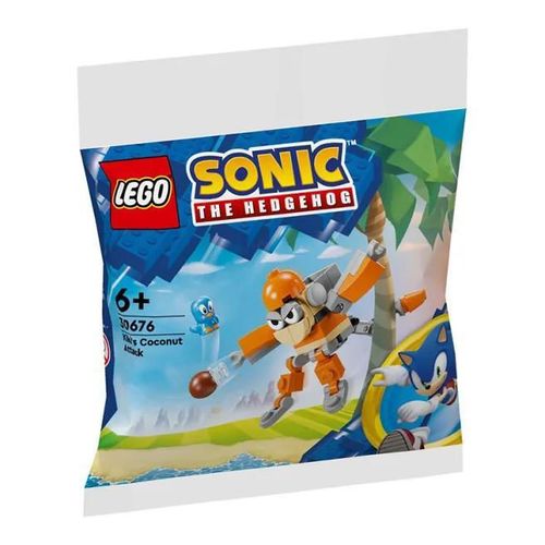 купить Конструктор Lego 30676 Sonic The Hedgehog Atacul cu nucă de cocos al lui Kikki в Кишинёве 