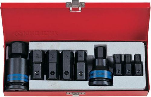 cumpără Set de tubulare, bite, duze King Tony 6411MP набор 3/4" ударных торцевых насадок HEX, 10-32мм, 11 пр. în Chișinău 