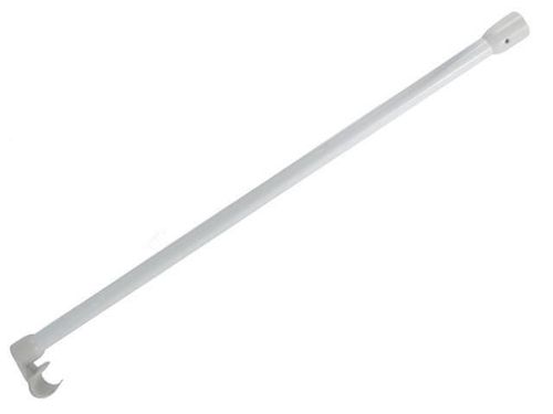 cumpără Bară pentru perdea de duș MSV 41052 Suport pentru bara de colt 60cm, alb, aluminiu în Chișinău 